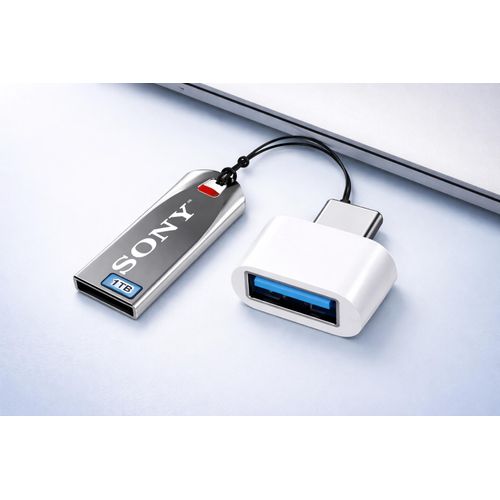 product_image_name-Generic-1TB USB Flash Drive & Syntech USB C to USB Adapter Pack of 2, USB 3.0 Female to Thunderbolt  Adapter-2