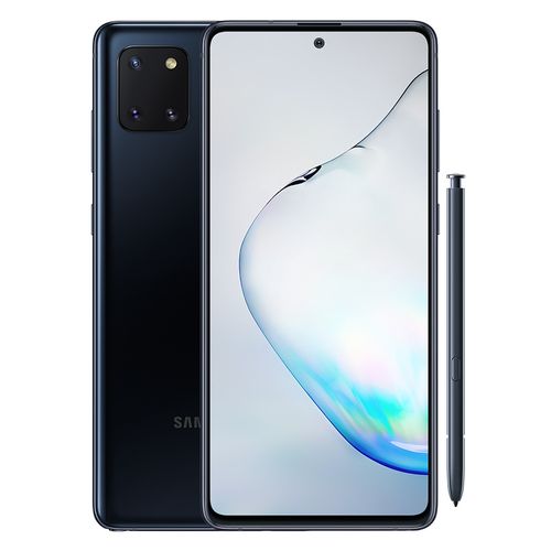 Samsung Galaxy Note10 Lite - 6.7-inch 128GB/8GB Dual SIM 4G Mobile Phone - Aura Black