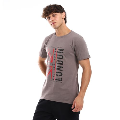 Buy Caesar Mens Printed Round Neck T-Shirt in Egypt