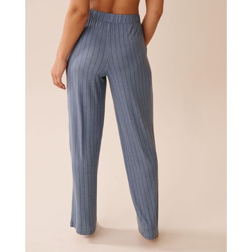 product_image_name-La Vie En Rose-Striped Soft Jersey Pajama Pants-2