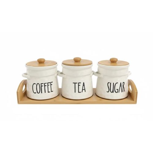 product_image_name-Generic-طقم برطمانات تخزين من البورسلين للقهوة والشاي والسكر – مع أغطية وصينية من الخيزران-1