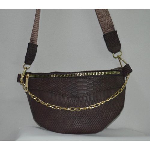 product_image_name-Generic-حقيبة كروس وخصر جلدية - بني-3