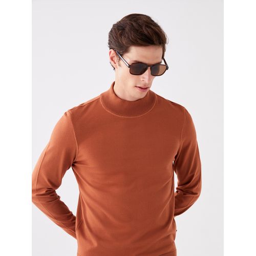 product_image_name-LC Waikiki-Half Turtleneck Long Sleeve Men's Knitwear Sweater-2