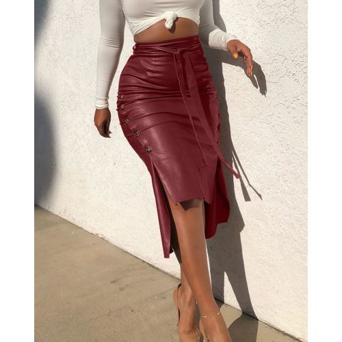 Elegant asymmetrical skirt top