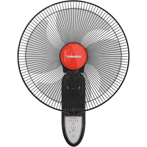 product_image_name-Tornado-Wall Fan 16 Inch 4 Blades Remote Black EPS-16R-1