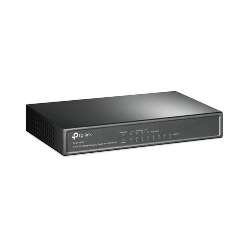 اشتري TP Link TL-SF1008P - 8-Port 10/100M Desktop PoE Switch with 4 PoE ports في مصر