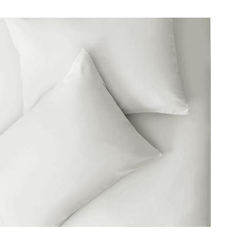 product_image_name-Relax-طقم ملاءات سرير فاخر فاخر - ملاءة سرير فائقة النعومة، تسمح بمرور الهواء، ولطيفة على البشرة، مزودة بجيوب مطاطية عميقة، تتضمن غطاءين وسادة واحد وملاءة سرير واحدة، لون أوف وايت أنيق، 180 × 200 سم-1