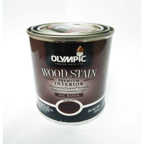 اشتري Olympic Premium Interior Wood Stain Oil Based - 236ml - Merlot في مصر