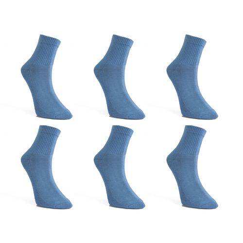 Buy Maestro Bundle Of 6 PCs Maestro Sports Socks - Blue in Egypt