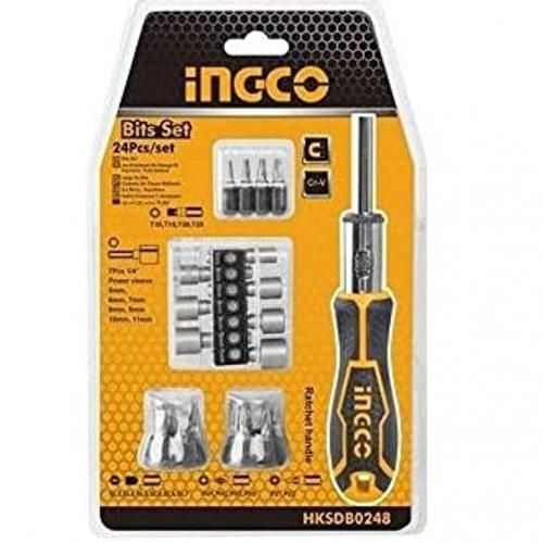 اشتري Ingco Screwdriver Set- 24 Pieces HKSDB0248 في مصر