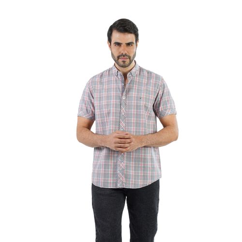 Buy Clever Shirt Cotton White Half Sleeve in Egypt
