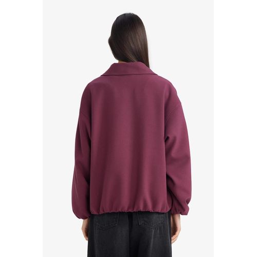 product_image_name-Defacto-سترة تافتة بياقة سترة-3