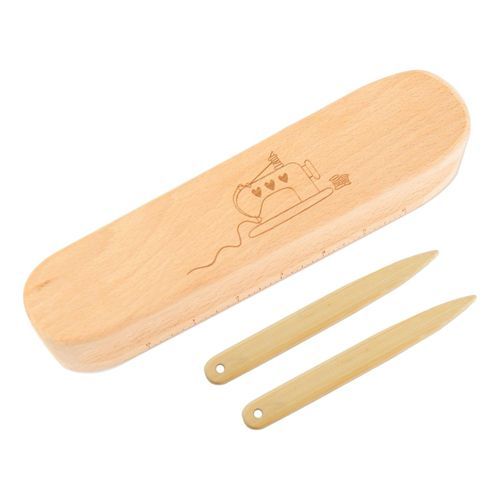 Wooden Clapper Handheld Large Clapper for Sewing Embroidery