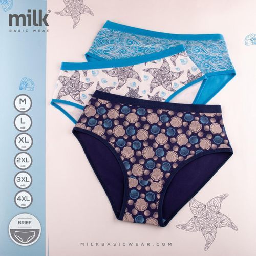 Milk Women Brief Underwear Pack Of 3 @ Best Price Online