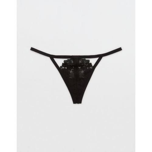 Aerie Poppy Lace Cut Out String Thong Underwear @ Best Price Online ...