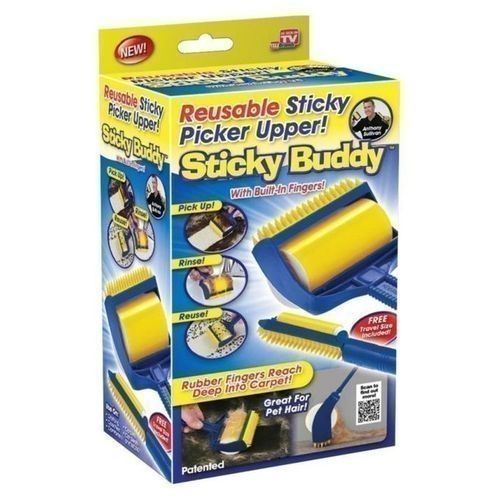 Buy As Seen On Tv Sticky Buddy Reusable Sticky Picker Lint Roller in Egypt