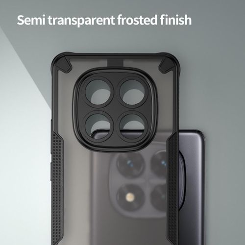 product_image_name-Generic-Xiaomi Redmi Note 14 Pro 5G Armor-Grade Hybrid Case Cover with Anti-Slip Grip - Frosted Scratch-Resistant Back & Shockproof TPU Frame (Black)-4