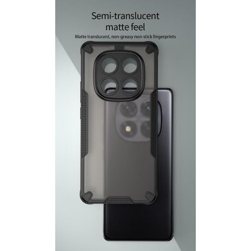 product_image_name-Generic-Xiaomi Redmi Note 14 Pro 5G Armor-Grade Hybrid Case Cover with Anti-Slip Grip - Frosted Scratch-Resistant Back & Shockproof TPU Frame (Black)-5