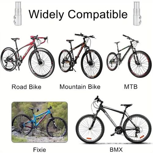 Generic Aluminum Bicycle Stem Riser Extender - image 7