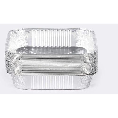 product_image_name-Generic-بدائل 8 بوصة قوالب كعك مربعة يمكن التخلص منها من الألومنيوم - أواني رقائق مثالية لخبز الكعك والشواء، مجموعة من 20-1