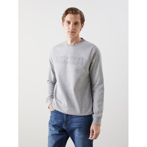 product_image_name-LC Waikiki-سويت شيرت سميك بطبعة رقبة دائرية للرجال - LC Waikiki-1