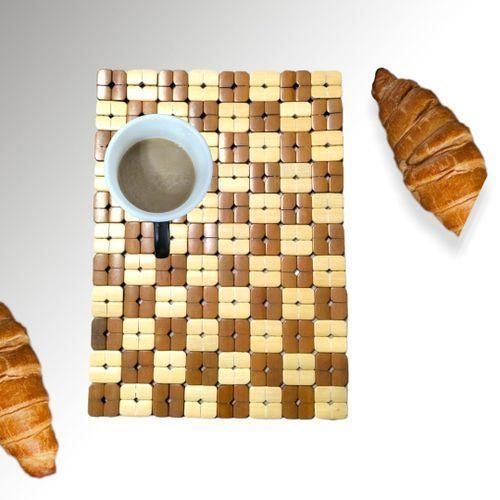 product_image_name-Generic-كوستر خشبي ، عازل للحرارة ، متعدد الأغراض ، للتقديم شكل شطرنج-3