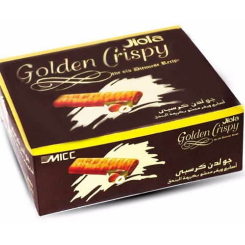 اشتري Abu Auf Golden Crispy Hazelnut Wafer - 1 Box - 6 Pcs في مصر