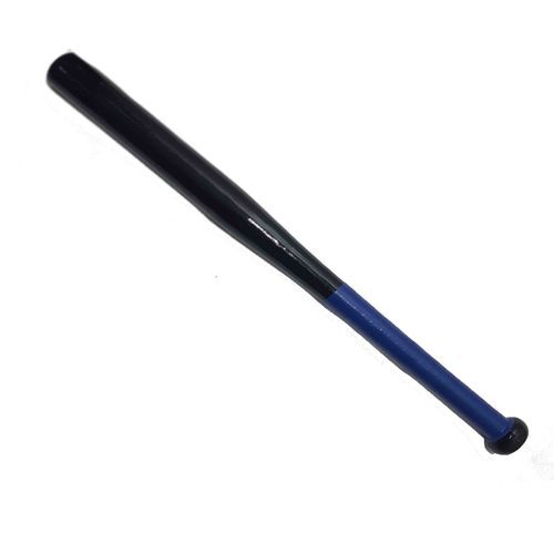 Buy No Band Solid Wood Baseball Bat - Black Color - Hand Color Blue 80 Cm Approx in Egypt