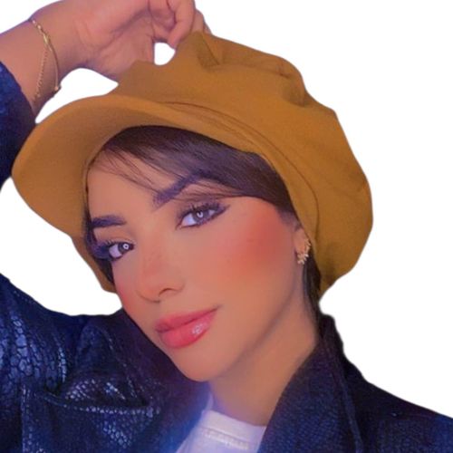 product_image_name-Generic-كاب باريه للمحجبات جاهز علي اللبس بفوليوم خلفي-1