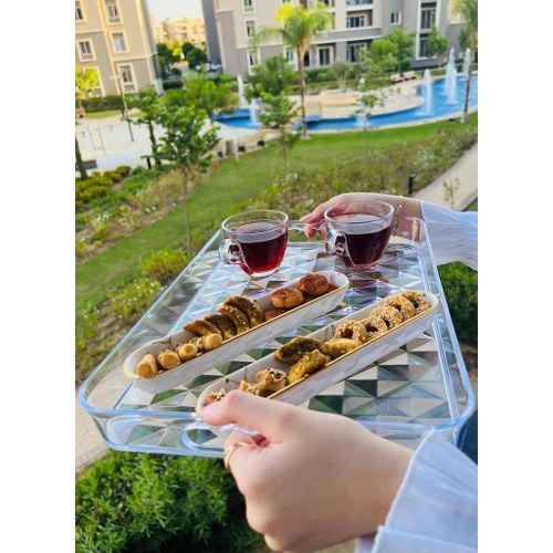 product_image_name-Generic-صينية أكريليك فاخرة شاي إفطار تقديم شفافة بمقابض عبوة واحدة أصلية مستطيلي-4