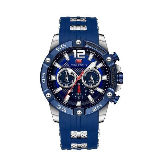 product_image_name-MINI FOCUS-ساعة رجالية MF0349G - حزام سيليكون أزرق وفضي-3