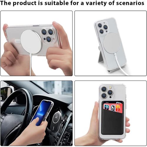 product_image_name-Generic-جراب مغناطيسي شفاف من Whidge لهاتف iPhone 14 Pro Max متوافق مع تقنية MAG-Seveal بمقاس 6.7 بوصة مع مغناطيس سيليكون ناعم مدمج ومضاعف حراري من البولي يوريثين-6