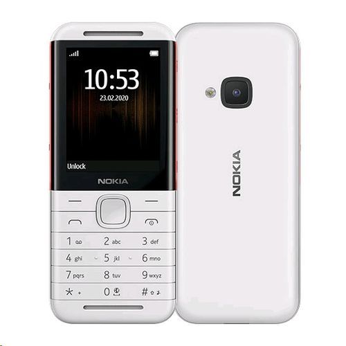 product_image_name-Nokia-5310 (2020) - موبايل ثنائي الشريحة 2.4 بوصة - أبيض / أحمر -1