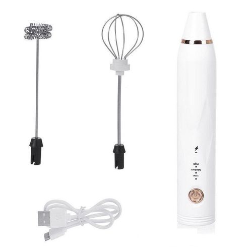 Buy Luma Bella USB Hand Stick Mixer & Egg Beater-White - (LB-201A) in Egypt