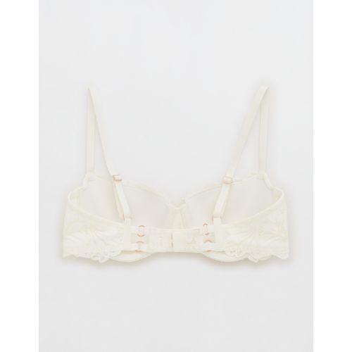 Aerie Real Power Balconette Beach Daze Lace Bra