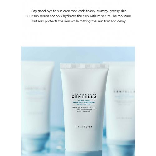 product_image_name-Generic-سيروم سينتيلا هيالو سيكا ووتر-فيت الواقي من الشمس بعامل حماية 50 - واقي شمس خفيف الوزن مع ترطيب وعناية مهدئة - تركيبة سريعة الامتصاص - مناسب لجميع أنواع البشرة - 50 مل-4