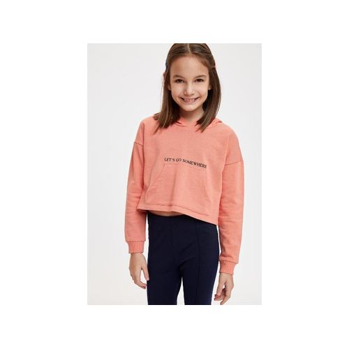 product_image_name-Defacto-Girl Regular Fit Sweat Shirt - D.Salmon-2