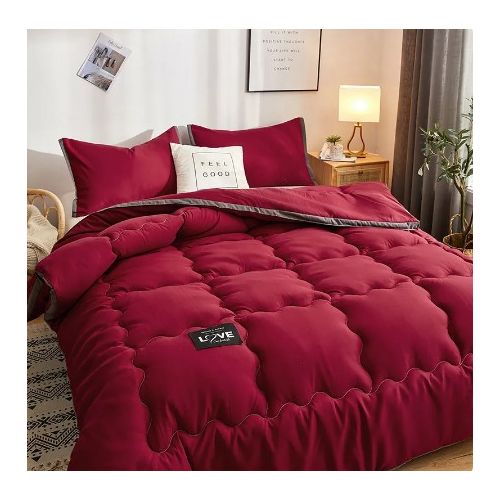 product_image_name-Generic-طقم لحاف فيبر شتوي القطن التركي -3قطع-1