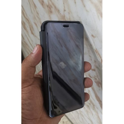 product_image_name-Generic-جراب كلير فيو لهاتف شاومي ريدمي مي نوت ١٠ لايت ، أسود-2