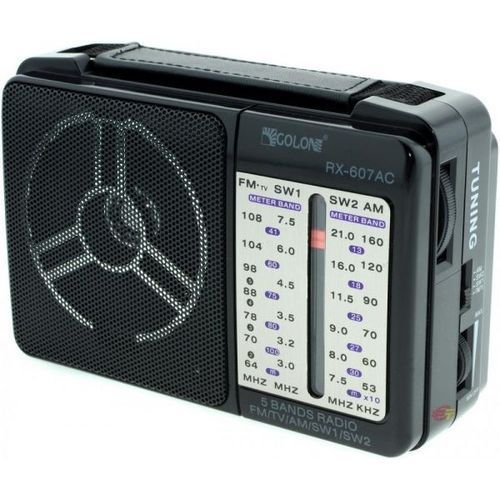 Buy Golon RX-607AC Radio - Black in Egypt