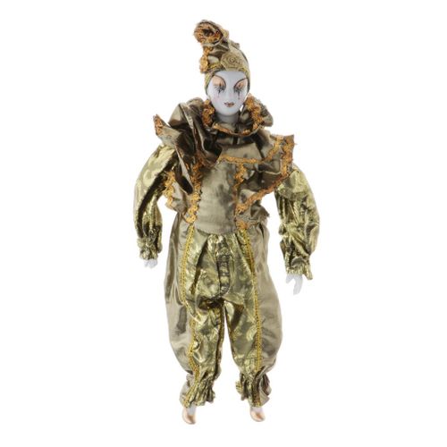 Harlequin clown doll 2025