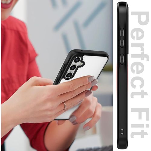 product_image_name-Generic-جراب حماية رفيع مضاد للصدمات شفاف للغاية مضاد للاصفرار بحماية فائقة من السقوط لموبايل سامسونج جالاكسي A26 شبكة الجيل الخامس 5G، أسود-4