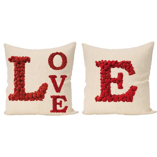 product_image_name-Generic-Decorative Throw Pillow Covers Set of 2, Love and Letter (E) Design-1