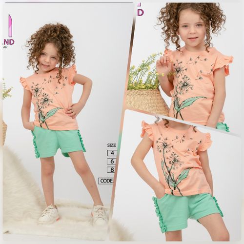 Buy H.Brand Summer Pajama Hot Short Kids Cotton in Egypt