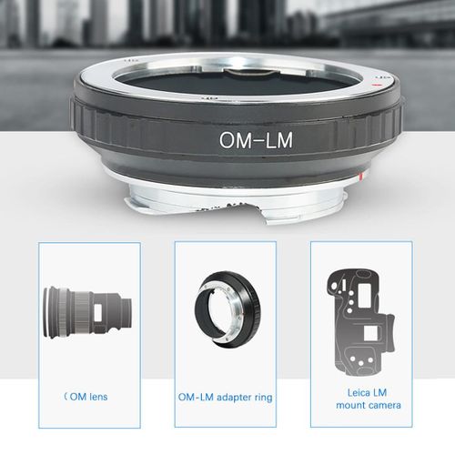 915 Generation OM-LM Adapter Ring for OM Lens to Leica M Body M