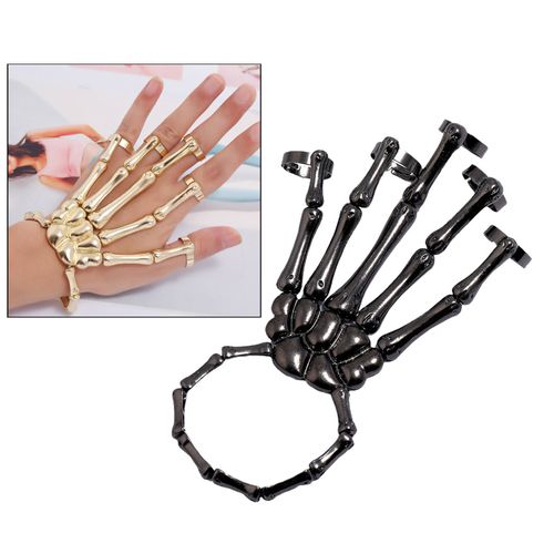 Skeleton hand bracelet hotsell