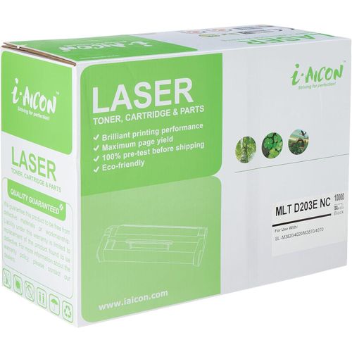 product_image_name-i-Aicon-خرطوشة حبر  متوافقة مع سامسونج Sl-M3820-4020-M3870-4070، اسود 203E-1