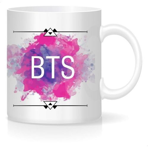 اشتري Fast Print BTS Ceramic Mug - Multicolor في مصر