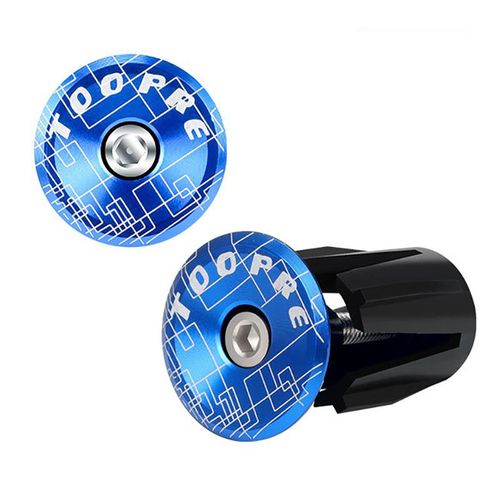 Generic TOOPRE Bike Handlebar Caps Aluminum Alloy Bicycle