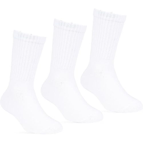 product_image_name-Generic-جوارب قطنية طويلة، شراب ابيض ساة ، خامة مريحة ومثالية ليوم طويل ، عدد 3 شراب-3